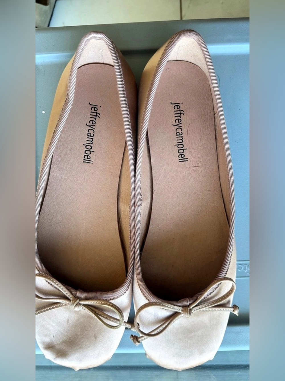 Jeffrey Campbell Bow-Out Flat Bow Ballet Flats in Pink